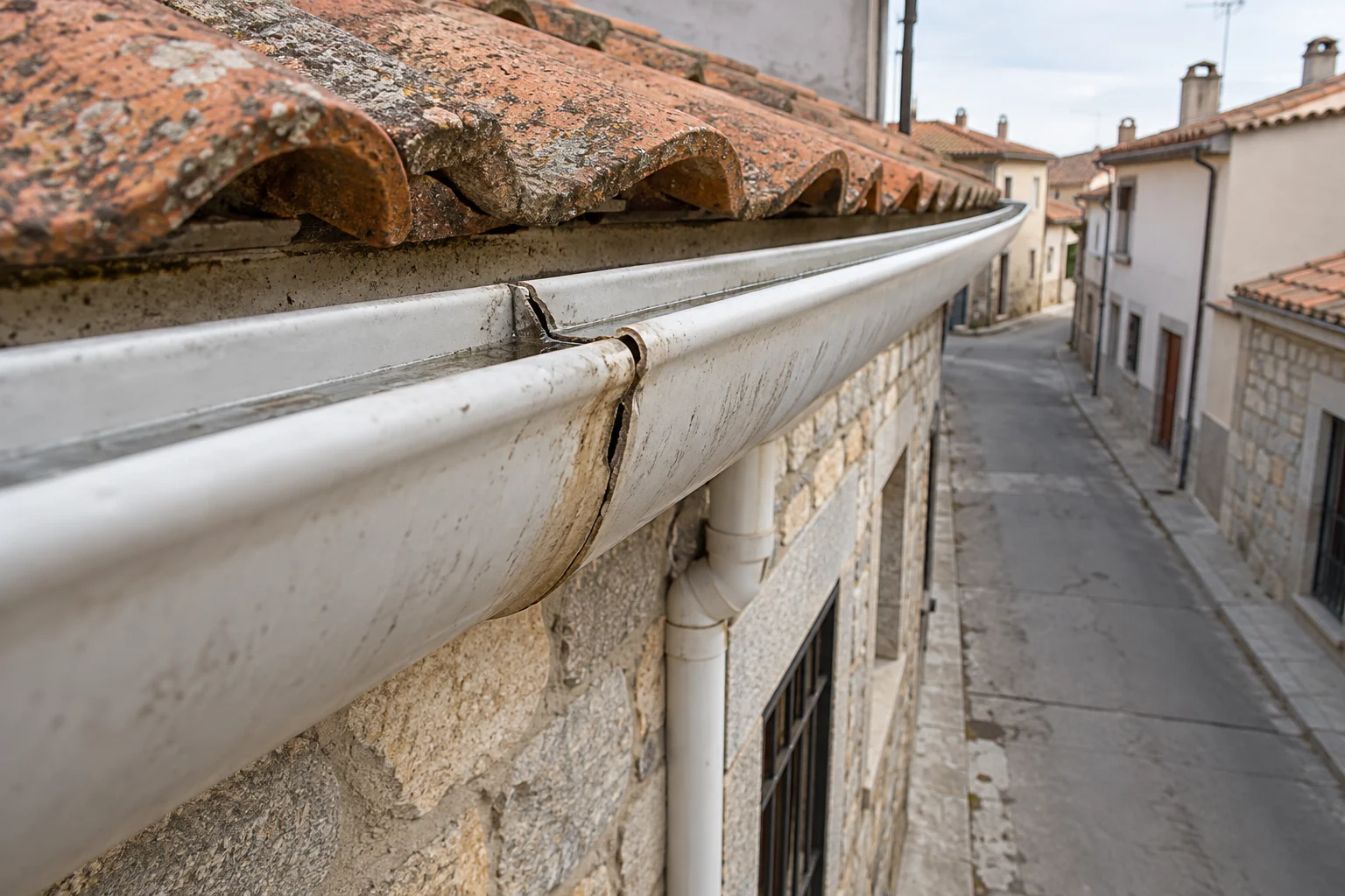 Reparación de canalones en Ávila